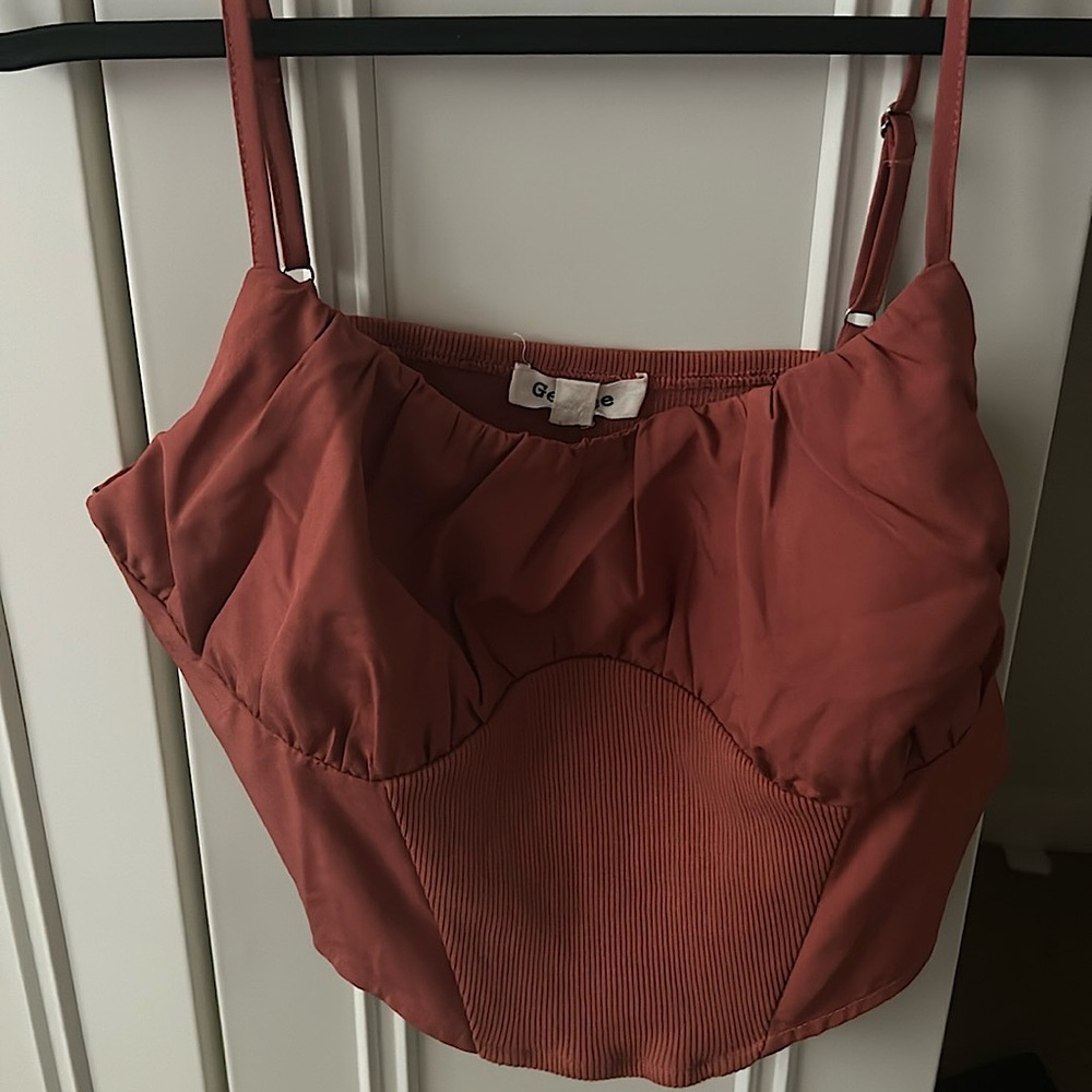 Terracotta Crop Tank